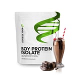 Body Science 4 x Veganprotein - Soy Isolate 750 g Double Rich Chocolate Sojaprotein, Veganskt proteinpulver gram