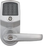 LockState Remotelock 6i WiFi Electronic Smart Door Lock Lever Satin Nickel NEW