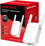 Mercusys AC1200 Dual Band Wi-Fi Range Extender, Signal Booster 1200Mbps UK Plug