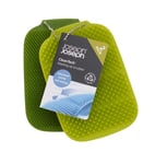 Joseph Joseph CleanTech Washing Up Scrubbers Set of 2 Kitchen Cleaning sponge