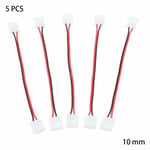5pcs Led Strip Connector Light Wire 8mm 10mm