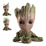Groot Guardians of the Galaxy Figurines, Flowerpot, Cute Baby Model, Toy Pen Pot, Best Christmas Gifts For Kids