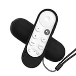 MOSHOU Housse Coque de Protection pour Télécommande Google Chromecast 2020 Etui pour Télécommande Antidérapante Anti-Rayures Antichoc (Noir)