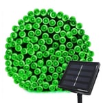 Guirlande Lumineuse Décorative Jardin Boule Solaire Extérieur 8 Fonctions 22m 200 Lumières Vert-Vert