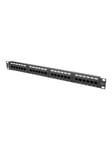 Lanberg PPU6-1024-B - patch panel - 1U - 19"