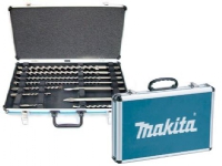 Makita drill Set of SDS-plus chisels and drills 10 pcs. in a suitcase (D-42385)