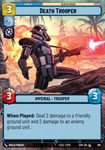 Star Wars: Unlimited Löskort: Spark of Rebellion: Death Trooper (Hyperspace) (Foil)