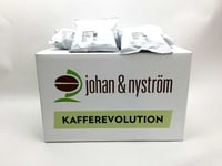 Johan & Nyström - Bourbon Jungle 40x120g Bryggmalet i portionspåsar - ekologiskt och rättvisemärkt bryggmalet till ex. Coffee Queen 1,8l
