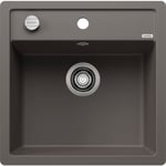 Blanco Dalago 5-F MX kjøkkenvask, 50,5x50cm, grå