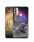 Sunrive Case For Samsung Galaxy S21 5G, Ultra Slim Transparent Soft Premium TPU Silicone Back Rubber Bumper Protector Cover Case(Q Elephant 2)