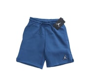Nike Boy Air Jordan Blue Fleece Jersey shorts Size Small 8 10 years NWT