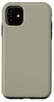 Coque pour iPhone 11 Vert calcaire tendance