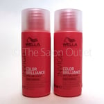 Wella Professionals Invigo Colour Brilliance Shampoo Fine/Normal 2 x 50ml Travel