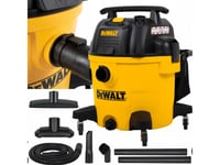Dulkių Siurblys Dewalt Dry/Wet Hoover 34L With Electric Socket At-Dxv34pta