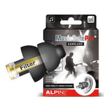 Alpine Hearing Protection MusicSafe PRO Earplugs - Black