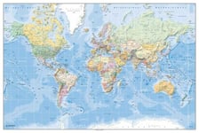 Empire Poster Carte des Pays du Monde avec Accessoire