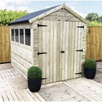 10 x 8 Premier Pressure Treated Apex Shed