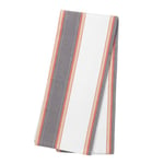 By Mogensen - Duk 140x320 cm large stripes hvit/rød