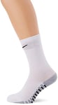 Nike U NK MATCHFIT CREW-TEAM Socks - White/Jetstream/(Black), Large