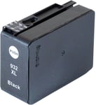 Kompatibel med HP OfficeJet 7612 wide format bläckpatron, 48ml, svart