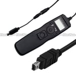 LCD Timer Remote Shutter Release Cord for Nikon D90 D5500 D750 D7000 D7100 D7200