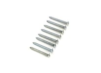 Button Head Sheet Metal Screws, 4x1?, Pack of 8