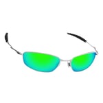 Hawkry Polarized Replacement Lenses for-Oakley Whisker Sunglass -Emerald Green