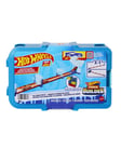 Hot Wheels Track Builder Ice Crash Playset With Toy Car 10 Ice-themed Track Pieces And Storage Box