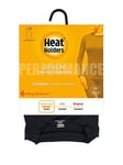 Heat Holders Thermal Baselayer Warm Crew Long Sleeve Top - Black, Black, Size L, Women