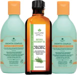 Nature Spell Rosemary Oil with Hair Growth Shampoo and Conditioner – Rosemary
