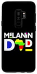 Coque pour Galaxy S9+ Melanin Dad Black Juneteenth Africa Daddy Men Dada