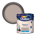 Dulux Matt Emulsion Paint For Walls And Ceilings - Soft Truffle 2.5 Litres