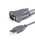 StarTech.com Câble adaptateur USB vers port série DB9 - DB25 avec
