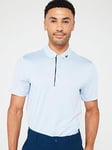 Lacoste Golf Technical Polo Shirt - Light Blue, Light Blue, Size 3Xl, Men