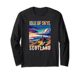 Isle of Skye Scotland The Storr Travel Poster Long Sleeve T-Shirt