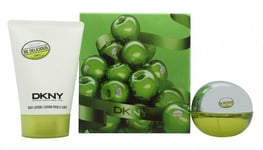 DKNY BE DELICIOUS GIFT SET 30ML EDP + 100ML BODY LOTION - WOMEN'S FOR HER. NEW