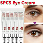 5Pcs Magic Eye Cream 28 seconds to remove eye bags / dark circles / eye wrinkles