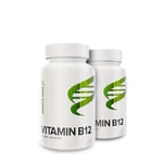 Body Science 2 x Vegansk B12 - 100 kapslar Vitamin Kosttillskott för B12-brist