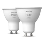 Ljuskälla Philips Hue Gu10 W 5,2W 2-Pack