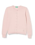 United Colors of Benetton Girl's Korean Jersey M/L 11AZC500B Long Sleeve, Baby Pink, S