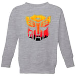 Transformers Autobot Symbol Kids' Sweatshirt - Grey - 3-4 Years