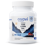 Osavi - Norwegian Cod Liver Oil Variationer 1000mg - 60 softgels