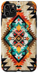 iPhone 11 Pro Max Turquoise Inlay Southwestern design Aztec pattern Case