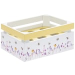 Busy Bee Design 6 Eggs Wooden Storage Case Kitchen Organiser Container Egg Crate