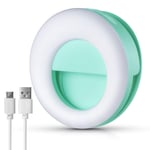 Selfie Light - USB Rechargeable with 3-Level Brightness Modes Night Light, 36 LED Camera Ring Light Phone Clip for Girl Makeup Photography Video Instagram Suitable for Laptop iPhone