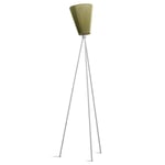 Northern Oslo Wood Golvlampa ljus grått stativ