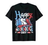 Happy Independence Day Usa 4th Of July Graffiti Style Outfit T-Shirt