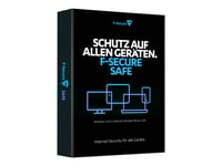 F-Secure Safe - Abonnemangslicens (2 År) - 7 Enheter - Esd - Win, Mac, Android, Ios