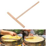 TOSSPER Wooden Chinese Specialty Crepe Maker Pancake Batter Spreader Stick Home Kitchen Tools Pancake Tool