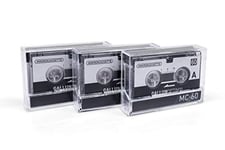 GALLUNOPTIMAL MC60 Microcassette - Dictaphone - Pack de 3 - Cassette Dictaphone - Microcassette - Audio Cassette